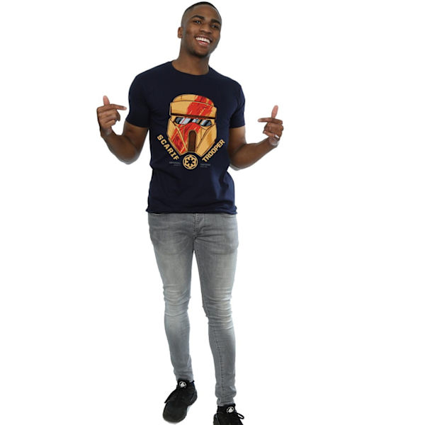 Star Wars Rogue One Scarif Shore Trooper T-shirt L Deep Na för män Deep Navy L