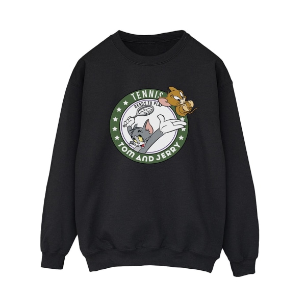 Tom And Jerry Dam/Dam Tennis Ready To Play Sweatshirt XL Black XL