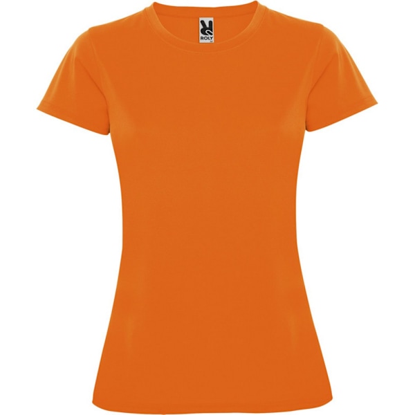 Roly Dam/Dam Montecarlo Kortärmad Sport T-shirt XXL Fluorescent Orange XXL
