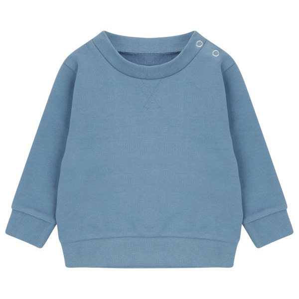 Larkwood Baby Hållbar Sweatshirt 12-18 Månader Stenblå Stone Blue 12-18 Months