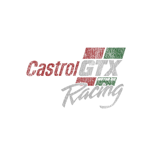 Castrol Unisex Racing T-shirt S Svart Black S