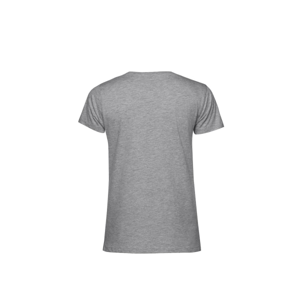 B&C Dam/Dam E150 Ekologisk kortärmad T-shirt XL Grå He Grey Heather XL