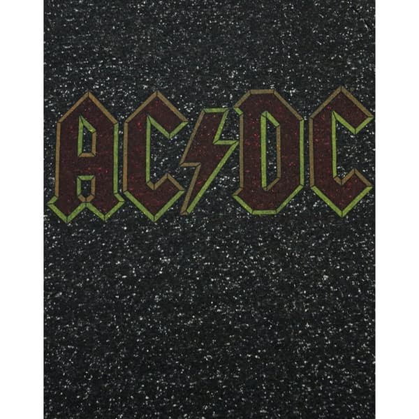 Amplified Dam/Kvinnor AC/DC Logo Tröja M Svart Black M