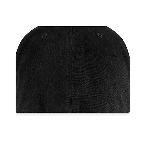 Beechfield Unisex Pro Stretch Flat Peak Cap - Svart, One Size Black One Size