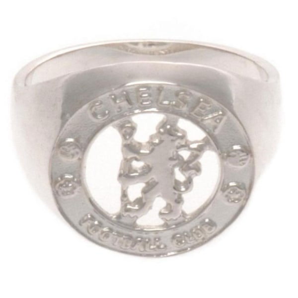 Chelsea FC Sterling Silver Ring Stor Silver Silver Large