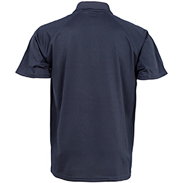 Spiro Impact Herr Performance Aircool Polo T-Shirt 4XL Marinblå Navy Blue 4XL