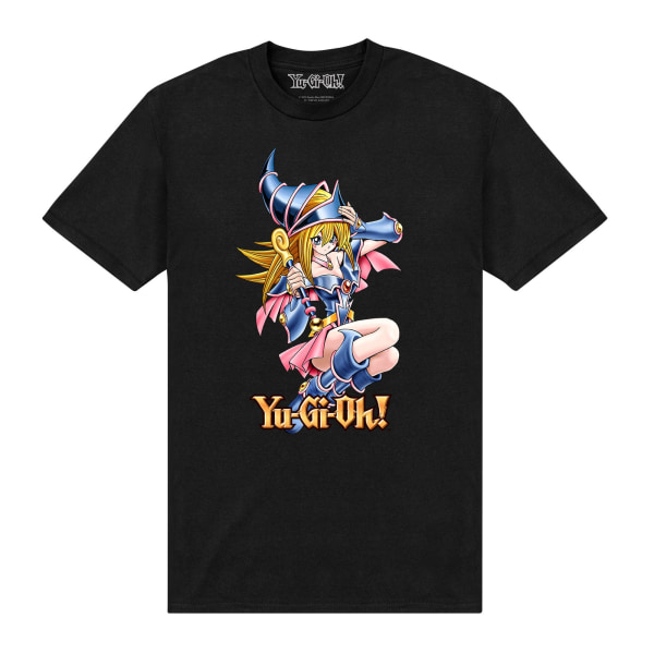 Yu-Gi-Oh! Unisex Vuxen Dark Magician Girl T-shirt 4XL Svart Black 4XL