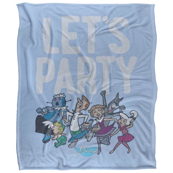 The Jetsons Let´s Party Filt En Storlek Flerfärgad Multicoloured One Size