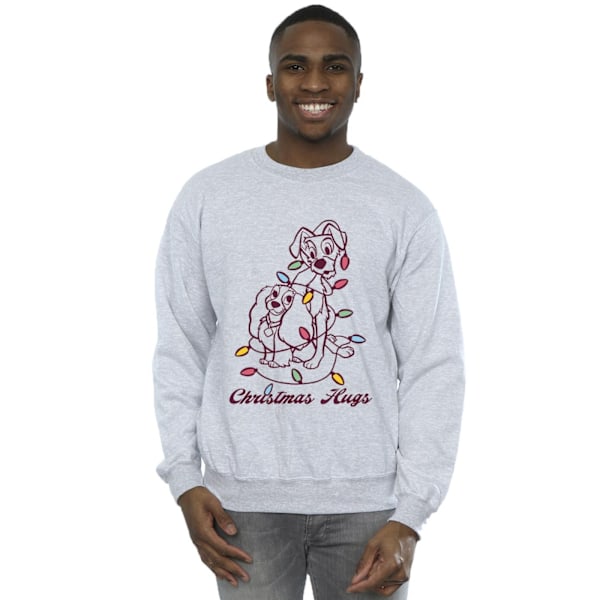Disney Herr Lady And The Trump Julkramar Sweatshirt XL Spo Sports Grey XL