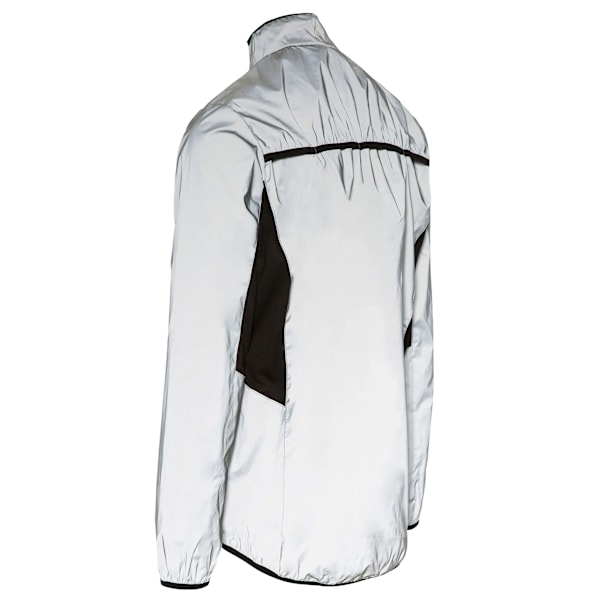 Trespass Mens Zig Reflective Active Jacket M Silver Reflective Silver Reflective M