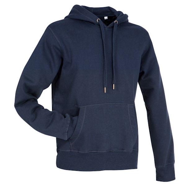 Stedman Mens Active Sweat Hoody 2XL Blå Midnatt Blue Midnight 2XL