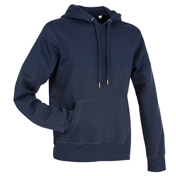 Stedman Mens Active Sweat Hoody 3XL Blå Midnatt Blue Midnight 3XL