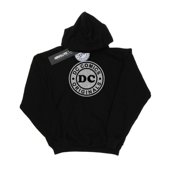 DC Comics Dam/Dam DC Originals Crackle Logo Hoodie M Blac Black M