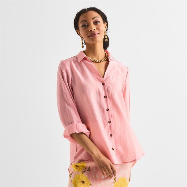 Never Fully Dressed Dam/Dam Skjorta XL Rosa Pink XL