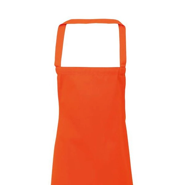 Premier Dam/Kvinnors Slim Förkläde (ingen ficka) / Arbetskläder (2-pack) Orange One Size