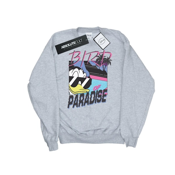 Disney Girls Donald Duck Bird Of Paradise Sweatshirt 12-13 År Sports Grey 12-13 Years