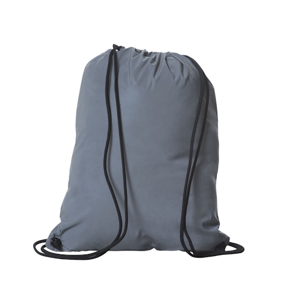Clique Reflexryggsäck En Storlek Grå Grey One Size