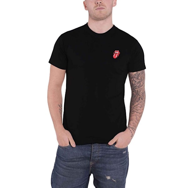 The Rolling Stones Unisex Adult Classic Tongue T-Shirt M Svart Black M