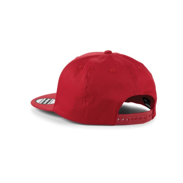 Beechfield Rapper Snapback Cap One Size Classic Red Classic Red One Size