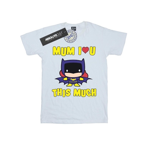 DC Comics Girls Batgirl Mamma Jag Älskar Dig Så Mycket Bomull T-shirt White 12-13 Years