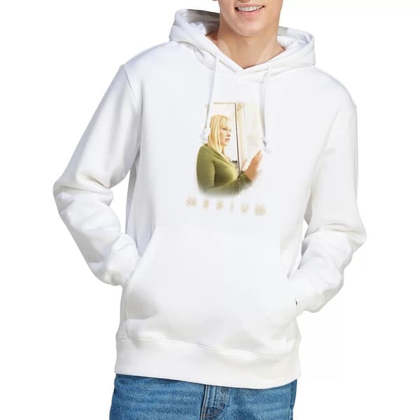 Medium Herr Vit Lätt Hoodie L Vit White L