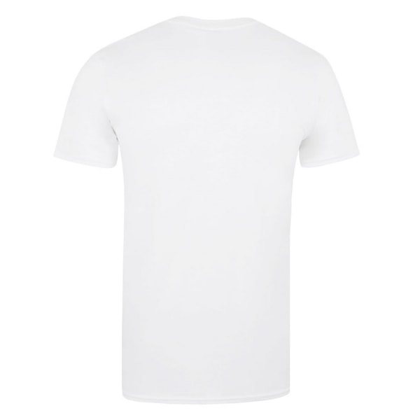 Captain America Mens Shield T-shirt L Vit White L