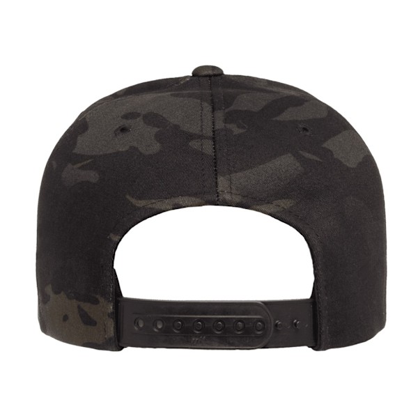 Flexfit By Yupoong Classic Snapback Multicam Cap One Size Black Black Multicam One Size