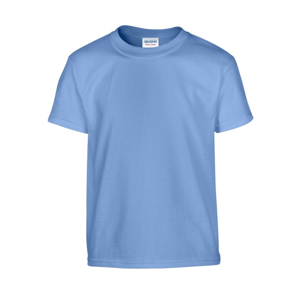 Gildan Barn/Barn Plain Bomull Tung T-shirt 5-6 År Caro Carolina Blue 5-6 Years