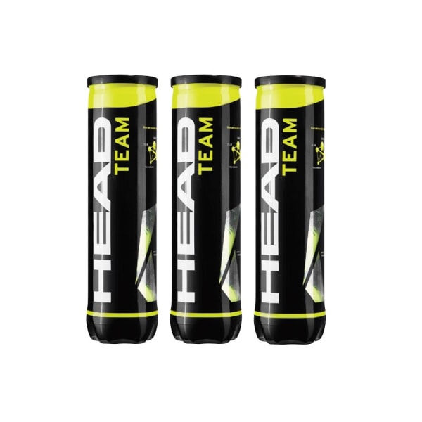 Head Team Tennisbollar (12-pack) En Storlek Grön Green One Size