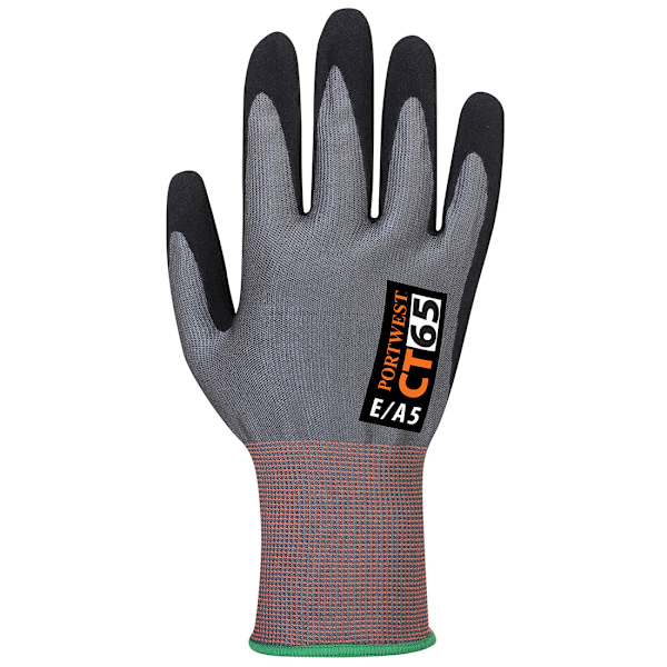 Portwest Unisex Vuxen Nitrilhandskar M Grå/Svart Grey/Black M