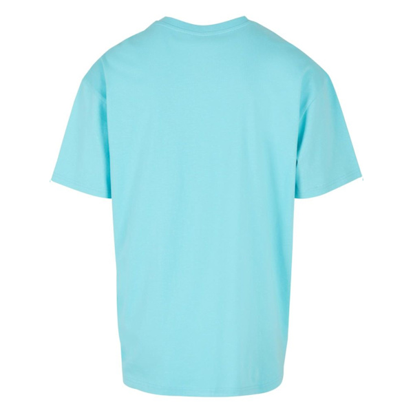 Build Your Brand Unisex Vuxen Kraftig Oversized T-shirt 4XL Beryl Bl Beryl Blue 4XL