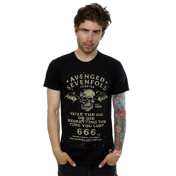 Avenged Sevenfold Unisex Vuxen Seize The Day T-Shirt XL Svart Black XL