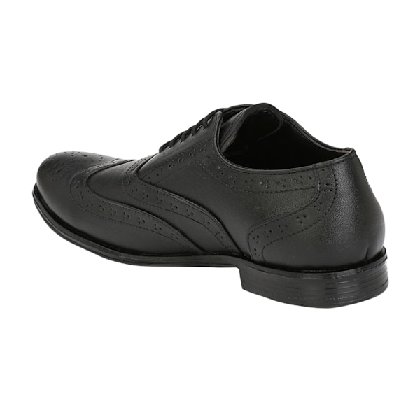 Roamers Herr 5 Ögla Brogue Oxford Läderskor 10 UK Svart Black 10 UK