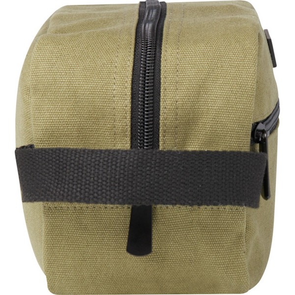 Joey Canvas Återvunnen 3,5L Toalettväska One Size Olive Olive One Size