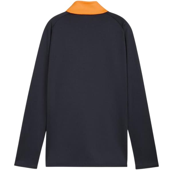 Puma Träningströja (Base Layer) för dam, storlek 14 UK, marinblå/orange Navy/Orange 14 UK
