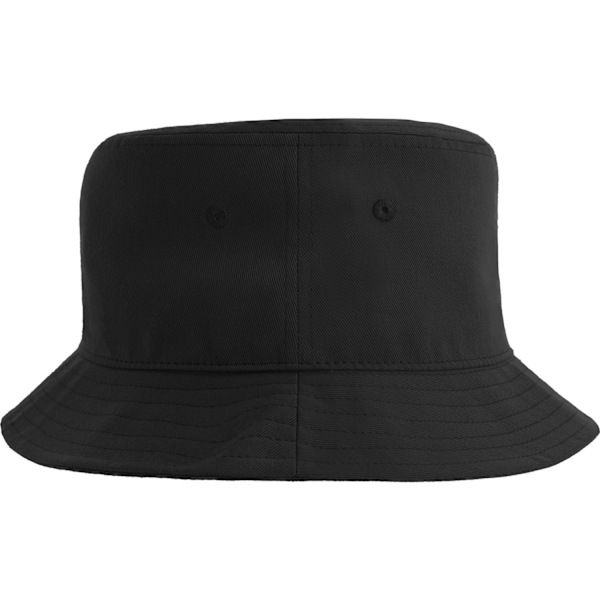 Atlantis Unisex Vuxen Geo Återvunnen Polyester Bucket Hat En Storlek Black One Size