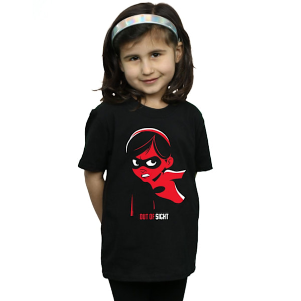 Disney Girls Incredibles 2 Incredible Girl Bomull T-shirt 9-11 Black 9-11 Years