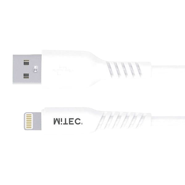 MiTEC Lightning-kabel One Size Vit White One Size