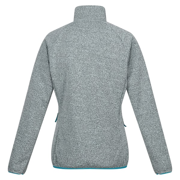 Regatta Dam Fleecejacka Ravenhill med Full Zip, Storlek 8 UK, Blekt Bleached Aqua/Tahoe Blue 8 UK