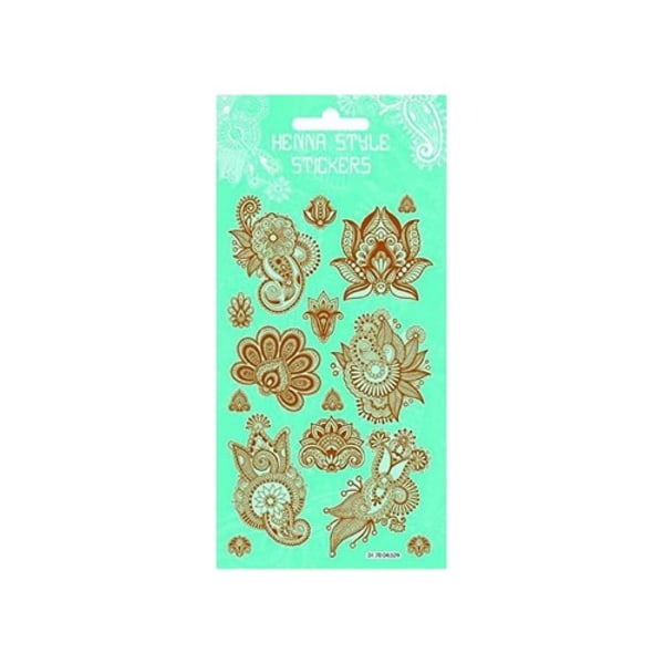 Paper Projects Henna Stickers One Size Röd Red One Size