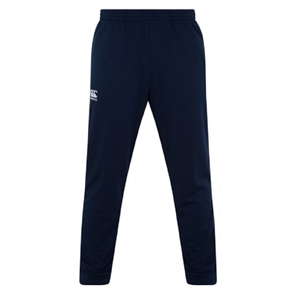 Canterbury Childrens/Kids Stretch Tapered Tracksuit Bottoms 10 Navy 10 Years