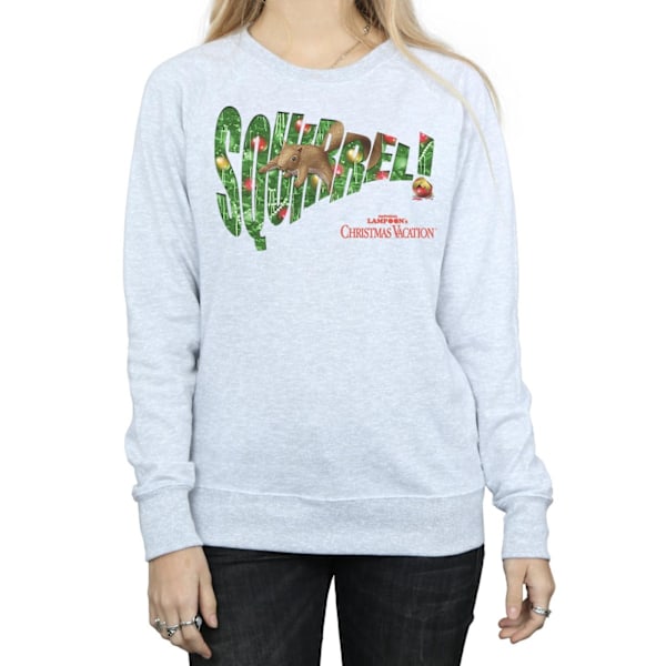 National Lampoon´s Christmas Vacation Dam/Damer Ekorre Tröja Sports Grey L