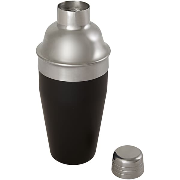 Seasons Gaudie Logo Rostfritt Stål Cocktailshaker En Storlek Så Solid Black One Size