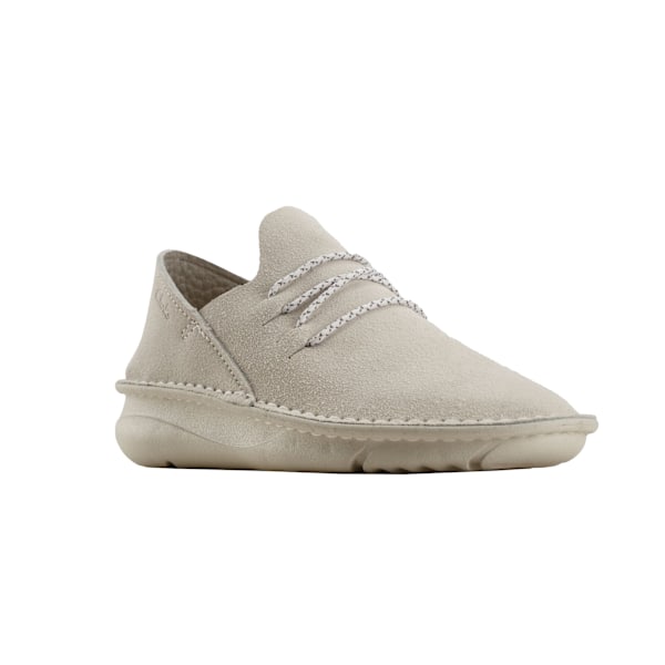 Clarks Dam/Dam Origin Läder Casual Skor 7 UK Vit White 7 UK