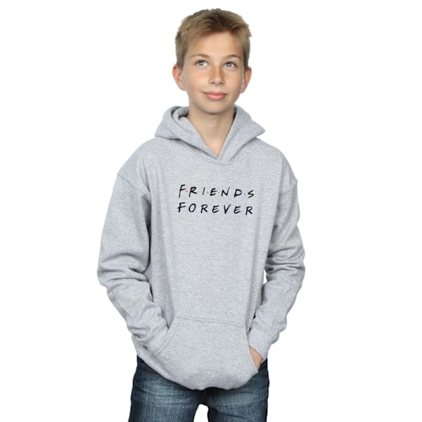 Friends Boys Forever Logo Hoodie 9-11 år Sports Grey Sports Grey 9-11 Years