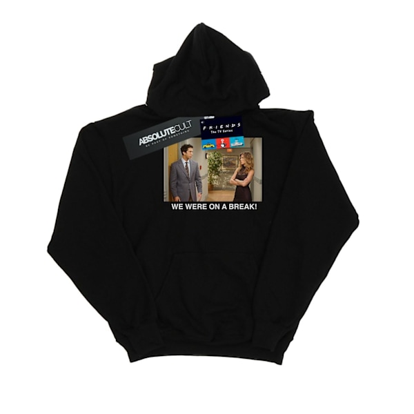 Friends Mens We Were On A Break Hallway Hoodie 4XL Svart Black 4XL