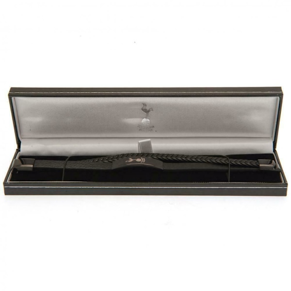 Tottenham Hotspur FC Läderarmband One Size Svart Black One Size