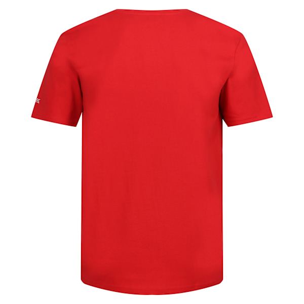 Regatta Herr Tait Lätt Aktiv T-shirt XL Faroröd Danger Red XL