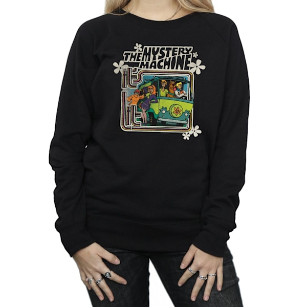 Scooby Doo Dam/Damer The Mystery Machine Sweatshirt M Svart Black M