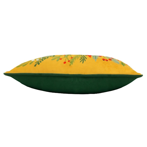 Furn Deck The Halls Prydnadskuddeöverdrag En Storlek Gul Yellow One Size